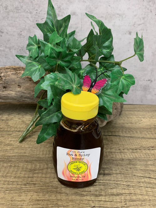 Honey-Hot & Spicy Infused with Serrano Peppers