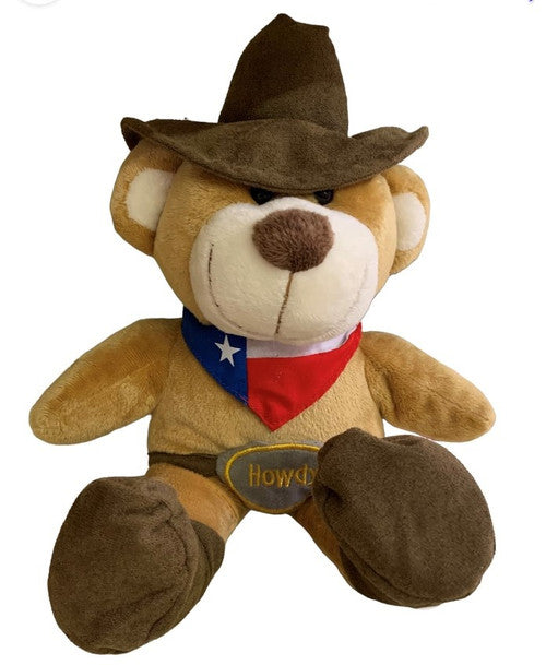 Texas Stuffed Howdy Bear