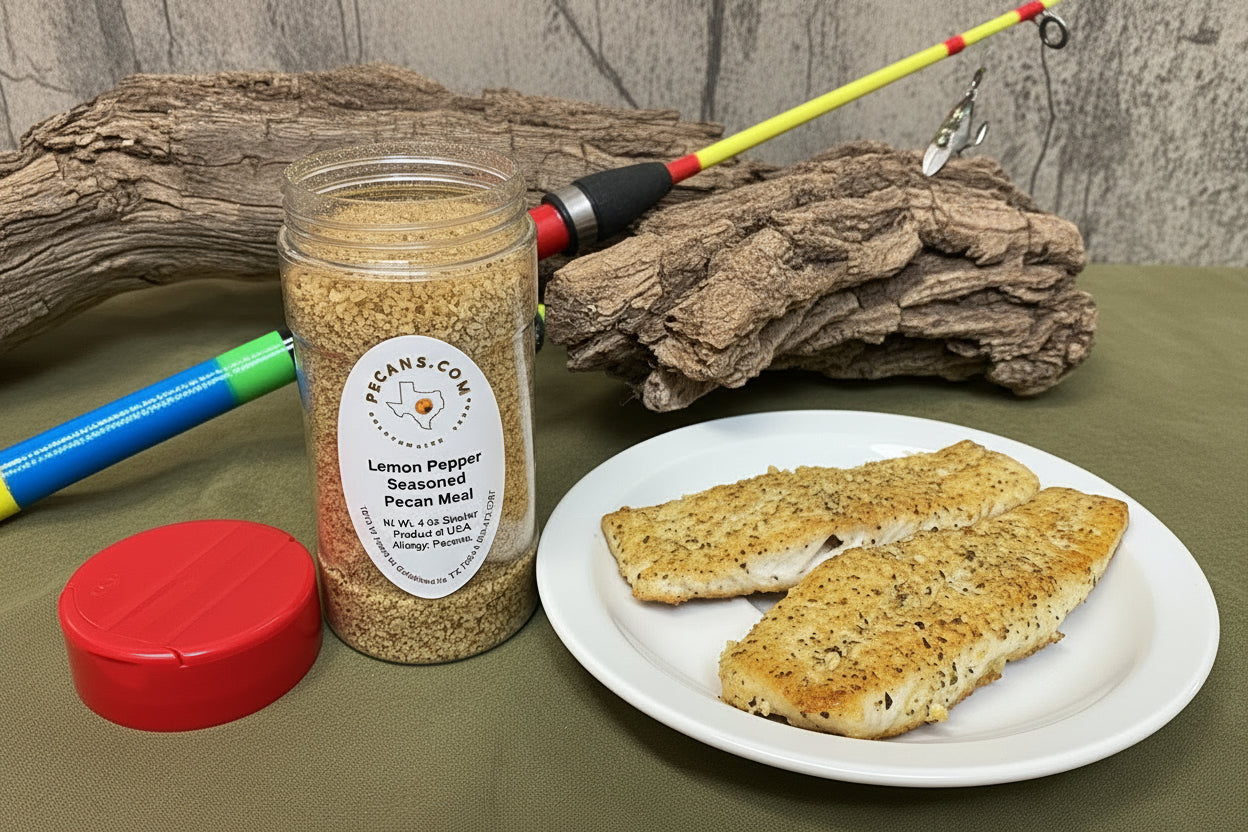 Lemon Pepper Pecan Meal great on fish