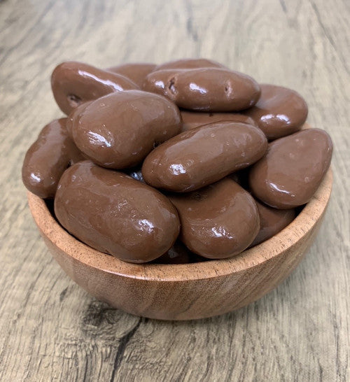 milk  and dark chocolate amaretto pecans