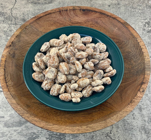 Maple frosted pecans