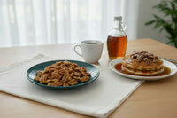 Maple frosted pecans