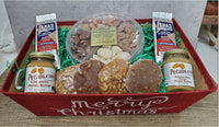 Christmas gift box with Pecans.com favorites