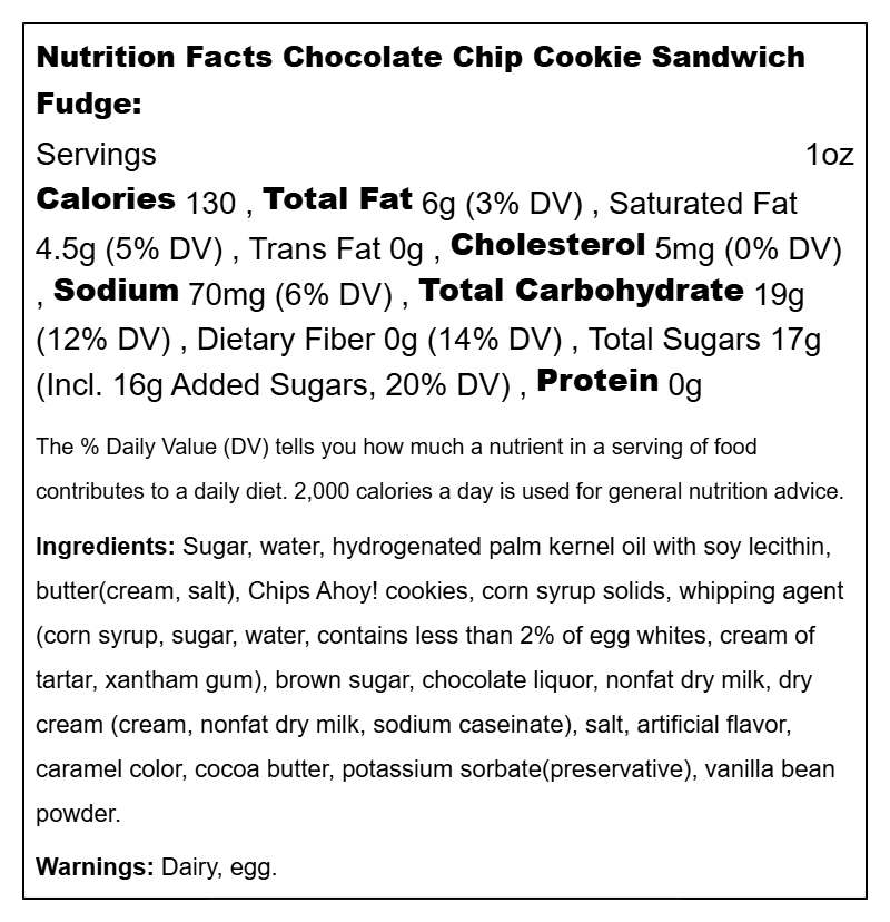 Fudge Chocolate