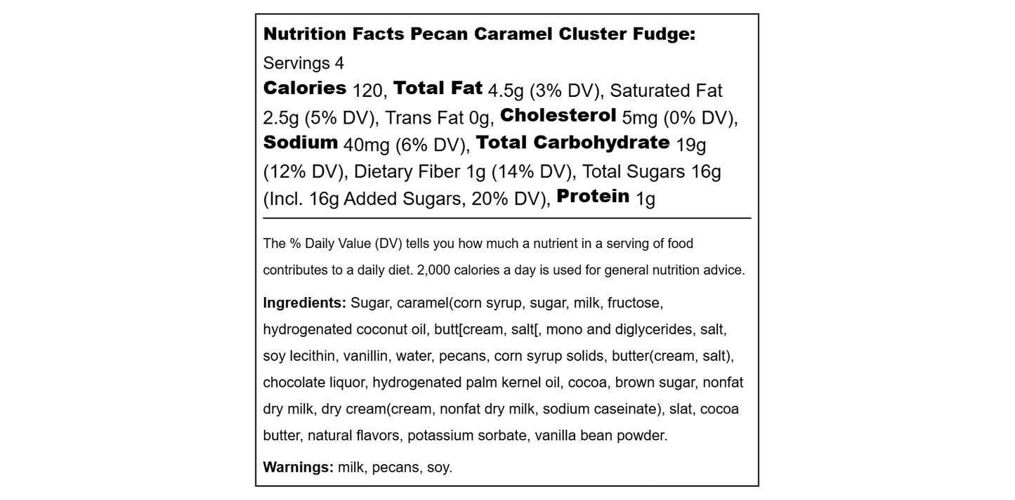 Fudge Caramel