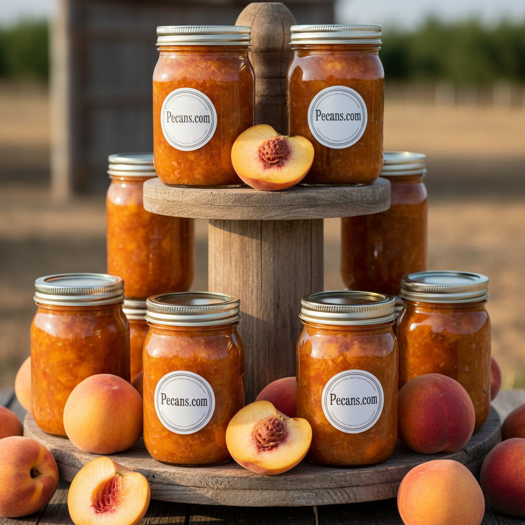 Peach Salsa, your fish tacos best friend.
Tangy sweet peaches and red ripe tomatoes, what a pairing!