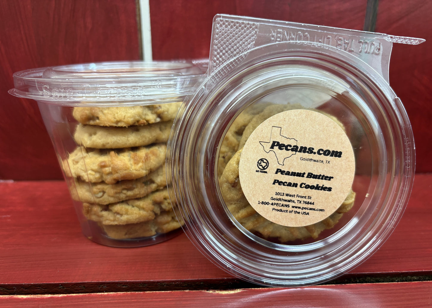 Peanut Butter Pecan Cookies