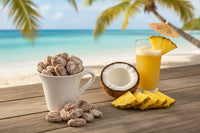 Pina Colada Frosted Pecans