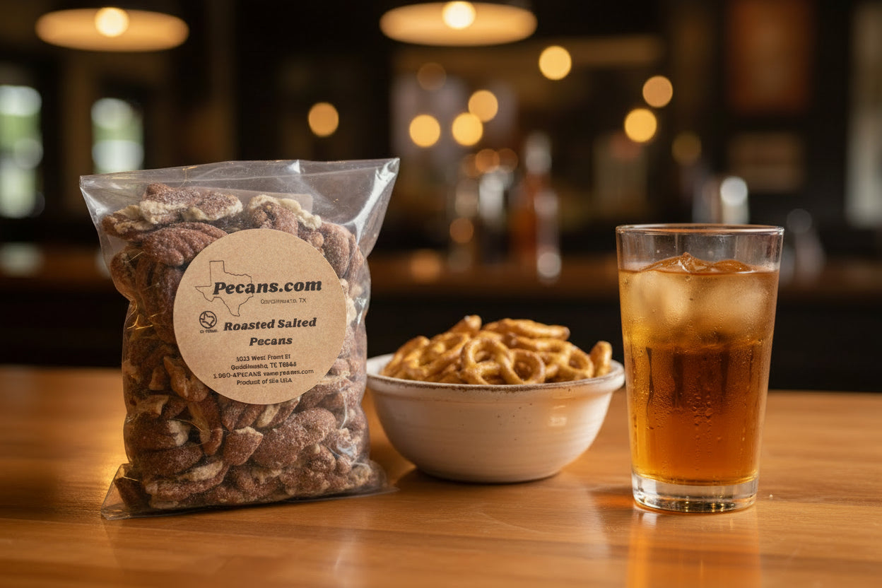 Roasted Salte Pecans Pecans.com style