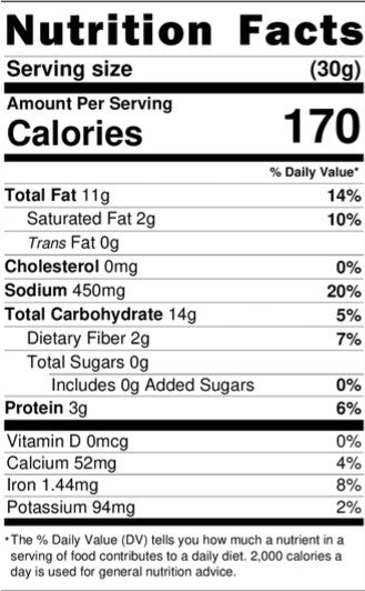 Sesame Sticks 10oz