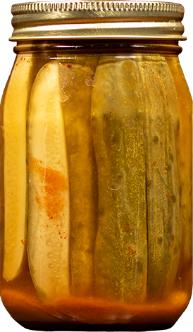 Spicy Fire Pickle Sticks