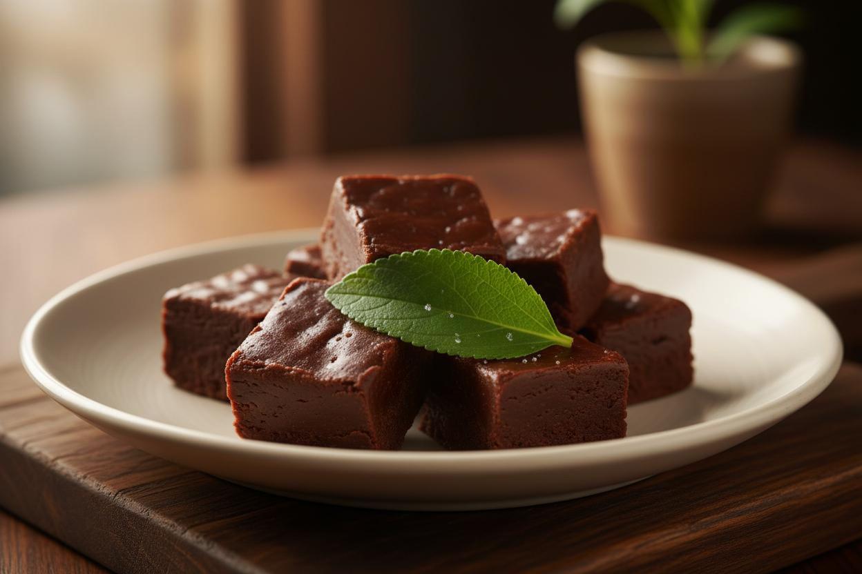 Reduced Sugar Chocolate Fudge