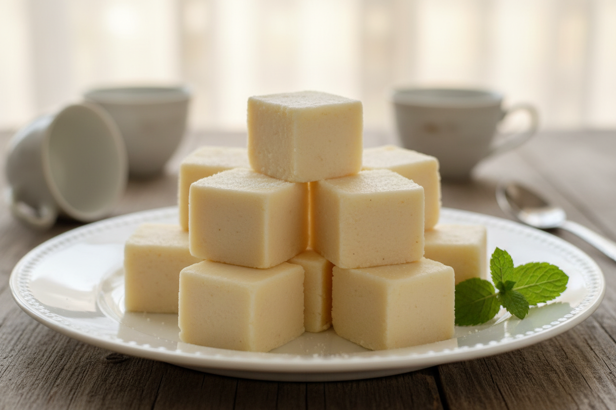 Reduced Sugar Butter Pecan Fudge
