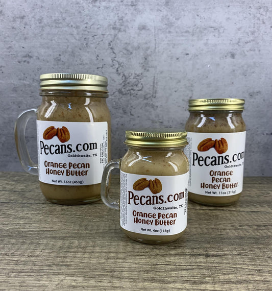 Orange Pecan Honey Butter