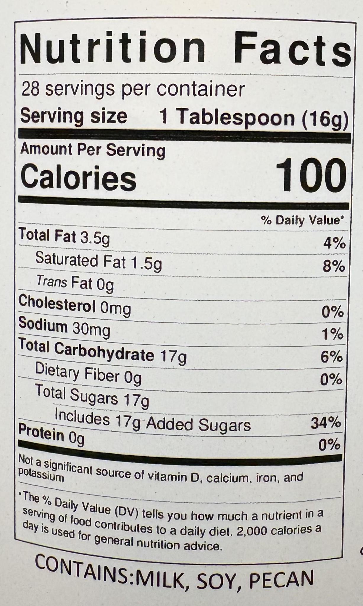 Orange Pecan Honey Butter