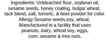 Sesame Honey Chips 10oz