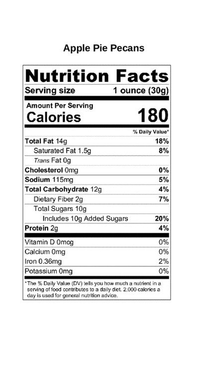 Apple Pie Pecans