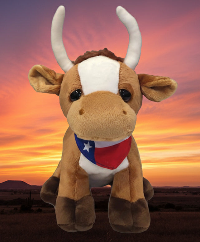 Texas Stuffed Baby Longhorn