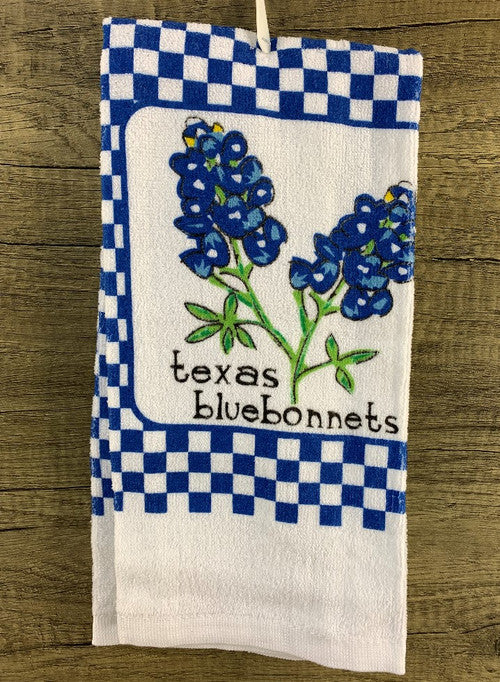 Kitchen Towel Bluebonnets