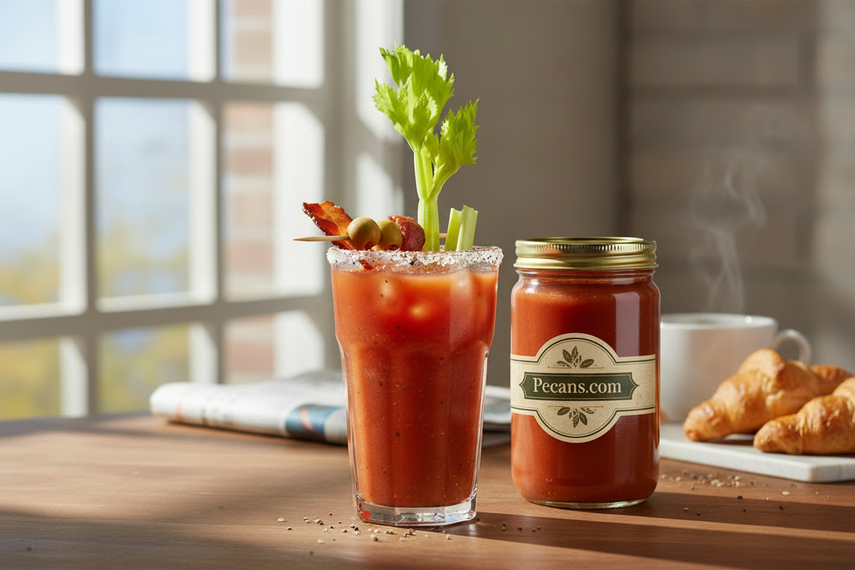 Mild Bloody Mary mix to kick start your morning.