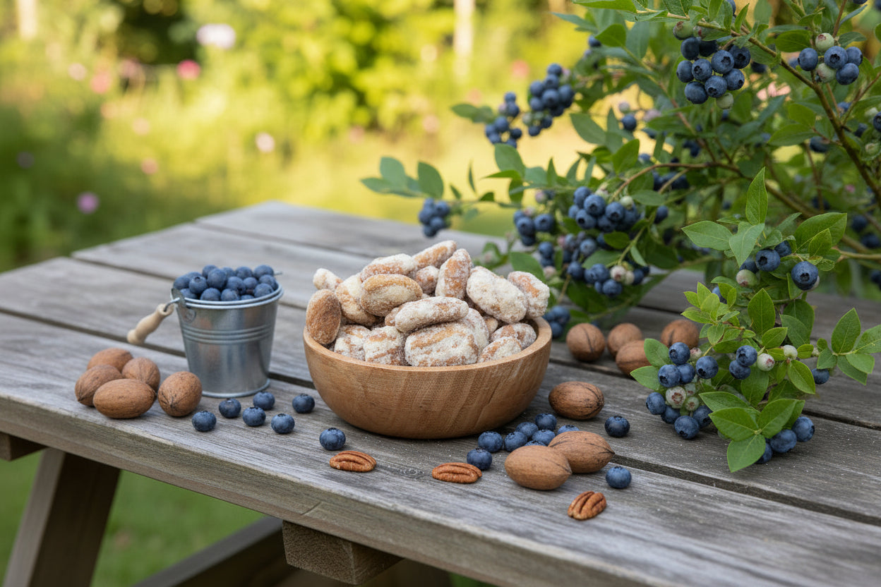Blueberry Frosted Pecnas