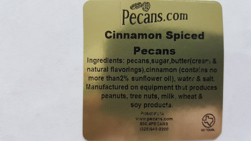 Cinnamon Frosted Pecans