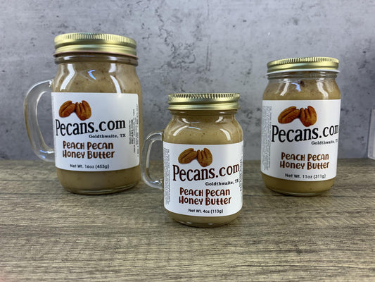 Peach Pecan Honey Butter