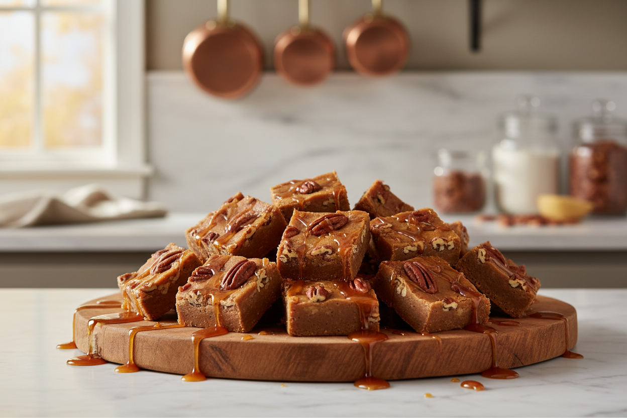 Pecan Caramel Cluster Fudge