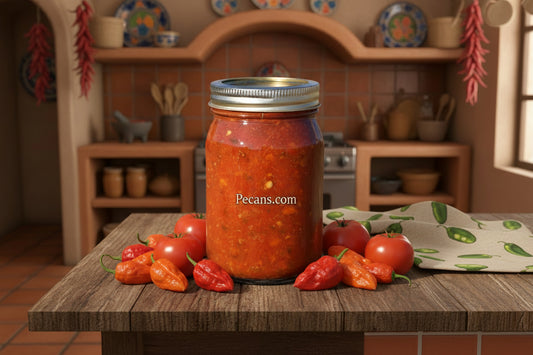 Ghost Chili Salsa, extremely hot salsa