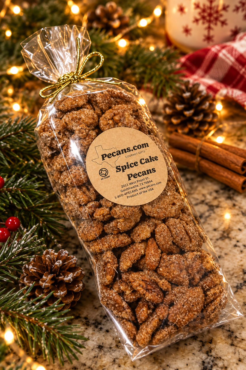 Frosted Pecans Gift Bag – 10 oz