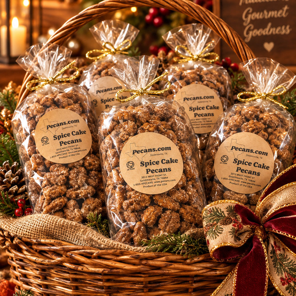 10oz frosted pecans gift bag