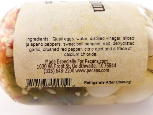Eggs Jalapeno Quail
