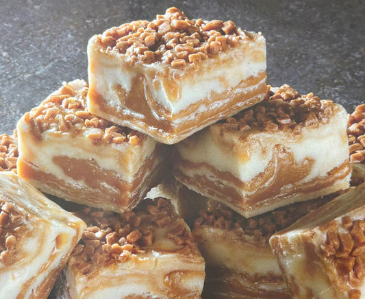 Fudge Square Salted Caramel Toffee