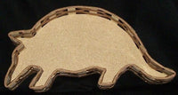 Wicker basket armadillo
