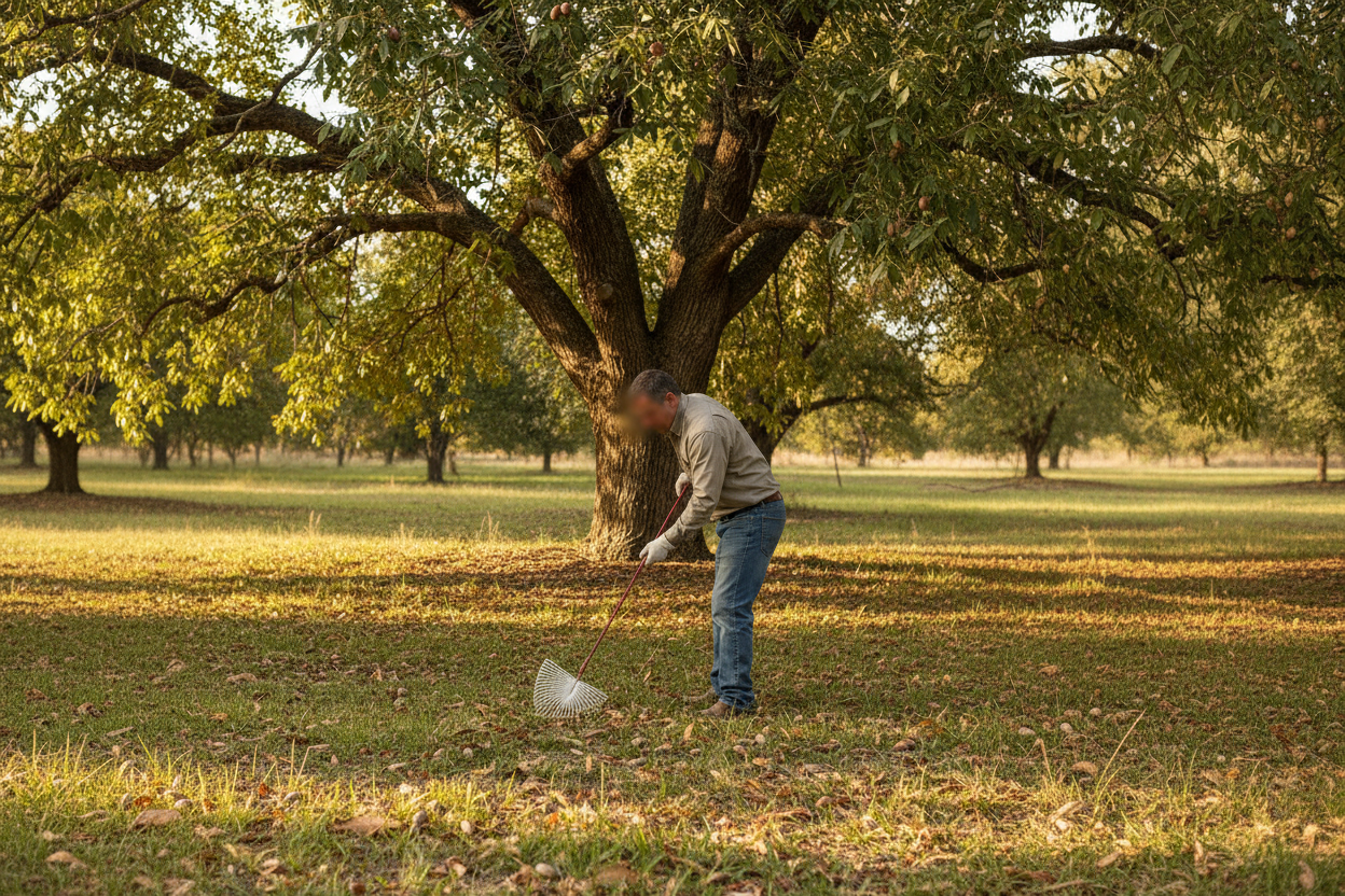 Pecan Picker Upper pecan harvester