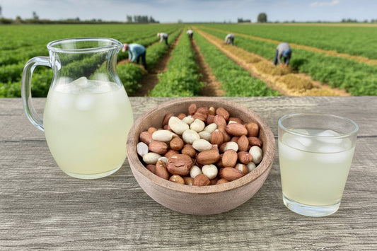 raw peanuts