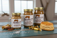 Sea Salt Caramel Pecan Honey Butter, 4oz. 11oz, 16oz