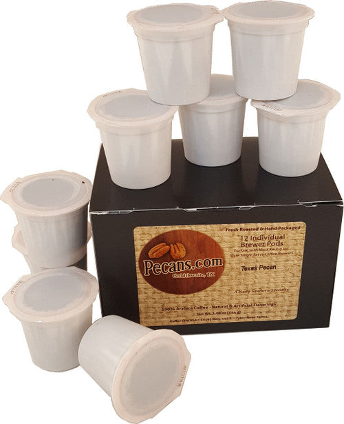 Pecans.com Flavored Coffee Pods