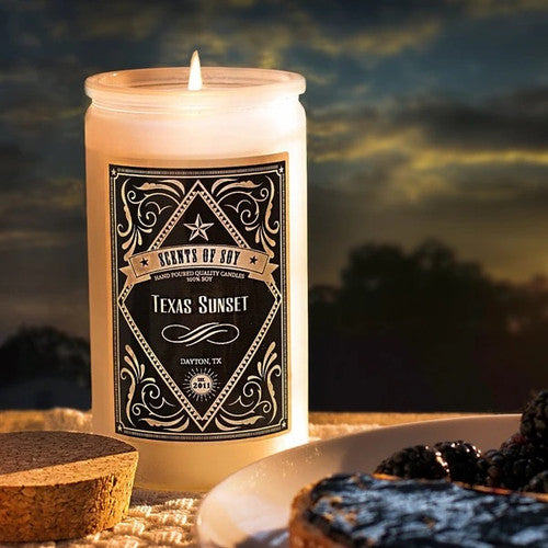 Soy Candle Texas Sunset